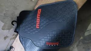 black pvc sparco car foot mat vehicle