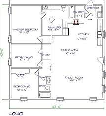 Barndominium Floor Plan 3 Bedroom 2