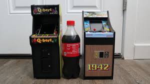 miniature arcade cabinets