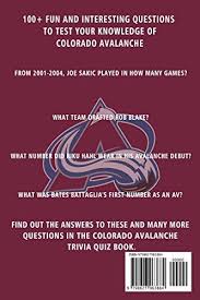 If you fail, then bless your heart. Colorado Avalanche Trivia Quiz Book Hockey The One With All The Questions Nhl Hockey Fan Gift For Fan Of Colorado Avalanche By Townes Clifton Amazon Ae