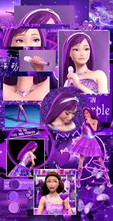 barbie aesthetic purple hd phone