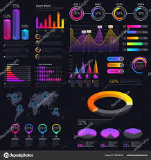 Modern Modern Infographic Vector Template With Statistics