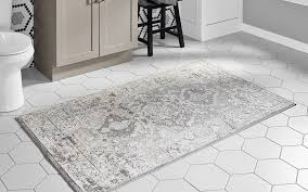1.great water absorption.after a shower,step on it,and the water will be absorbed quickly.the water absorption process is clearly visible. Best Bath Mats And Bath Rugs For Your Bathroom The Home Depot