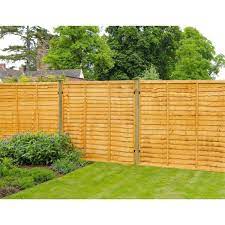 Forest Lap Fence Panel 6x6ft Homebase