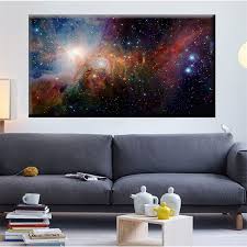 Galaxy Space Universe Wall Art Canvas