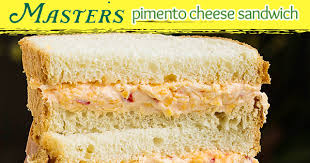 the masters famous pimento cheese sandwich