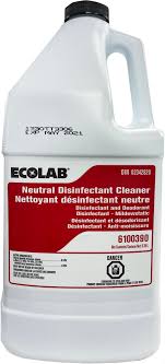 ecolab neutral disinfectant cleaner 1