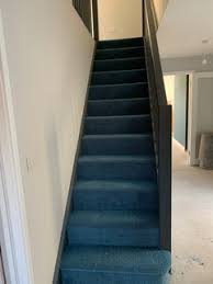 coordinating landing and stairs carpet