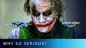 why so serious the dark knight