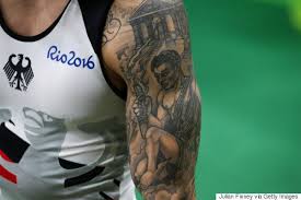 Mädchen tattoo forarm tattoos tribal arm tattoos irezumi tattoos body art tattoos tattoos pics fake tattoos back tattoo forearm flower tattoo. 2016 Rio Olympics Interesting Tattoos Explained And What Will Happen Come Tokyo 2020 Huffpost Canada Style