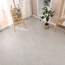 square marble effect vinyl floor tiles