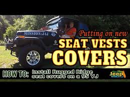 Seat Cover Vest For 1995 Wrangler Yj