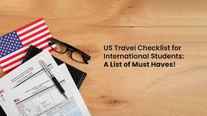 us travel checklist things to carry to