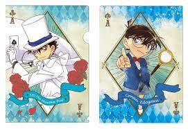Detective Conan: Playing Cards Series Clear File Kaito Kid & Conan Edogawa  by Twinkle