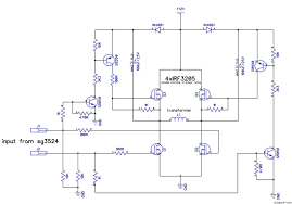 Here is a simple pwm dc to ac voltage inverter circuit based on ic sg 3524.the sg3524 ic chips is a fixed frequency pwm (pulse width modulation) voltage regulator control circuit, with indifferent outputs for single ended or push pull applications.the sg3524 ic integrated circuit has all the functions necessary for the production of a regulating power supply, electrical inverter or switching. H Bridge Inverter Power Stage With Passives Circuits Diy
