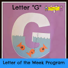 letter g letter of the week program