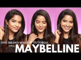 brand makeup tutorial using maybelline