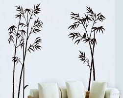 Bamboo Wall Decal Vinyl Tree Art Stickers