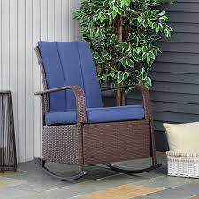 Patio Recliner With Soft Cushion