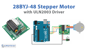 control 28byj 48 stepper motor with