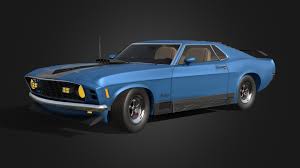 ford mustang mach 1 3d model
