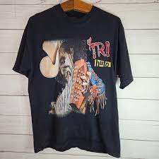 Vintage EL TRI BUTO Embroidered Logo Spanish Rock Band T-Shirt | eBay
