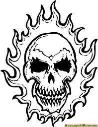 Some of the coloring page names are flaming skull coloring coloring sky, flames drawing at for personal use, holiday coloring surfnetkids, flaming skull head wall art sticker wall decals transfers, skull coloring best skull coloring, flaming skull sticker 19 decal car stickers decals. Pin On Ghost Rider Tattoo