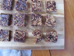 blueberry in squares grain free