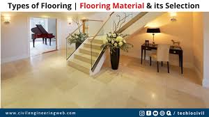 types of flooring in construction