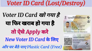 duplicate voter id card apply