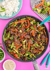 steak stir fry love from the oven