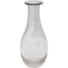 7x3 clear glass bud vase at home