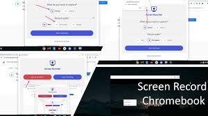how to record screen on chromebook with