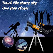 astronomical telescope with starfinder
