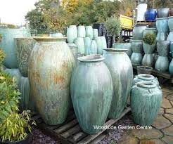 Opal Green Glazed Roman Jar Vase