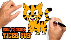 It would take him time to perfect it. How To Draw A Tiger Drawing Lesson For Beginners Youtube