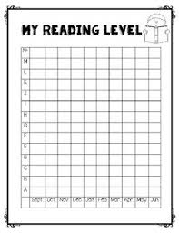 Student Guided Reading Level Growth Chart Reading Level
