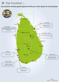 places to visit sri lanka tourist maps