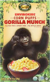 envirokidz organic corn puffs gorilla