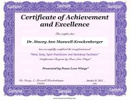 Certificate Of On The Job Training Completion Big Sample Certificate