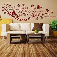 Live Laugh Love Wall Quote Stickers