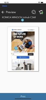 Help comes in many forms. Konica Minolta Mobile Print On The App Store