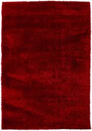 velvet rug by flair rugs in red colour