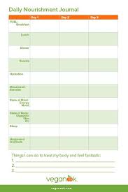 Daily Food Diary Template Free Printable Heather Nicholds