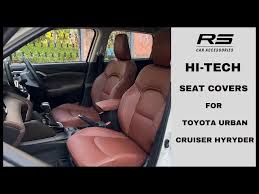 Toyota Hyryder Car Seat Cover