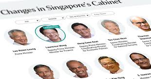changes in singapore s cabinet the