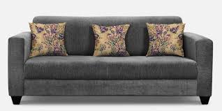 lipu fabric 3 seater sofa in