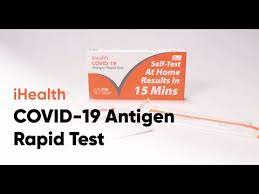 how to use the ihealth covid 19 antigen