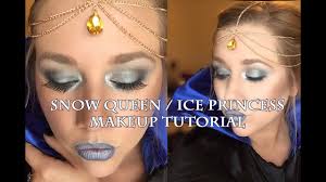 halloween makeup snow queen