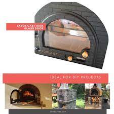 And all of our durable pizza oven doors are 100% made in solid red oak handles keep the pizza oven door flush against the pizza oven while remaining cool to the touch. Buy Cast Iron Glass Pizza Oven Door Diy Wood Fired Pizza Ovens Online In Kazakhstan 283729128255